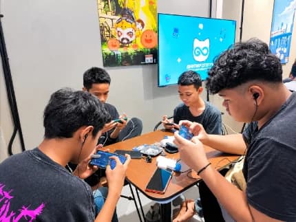 Mini Games screen